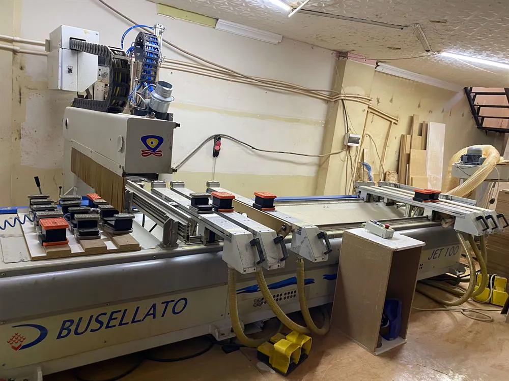 Busellato Jet 130 CNC İşleme Merkezi (2004) — 2/10