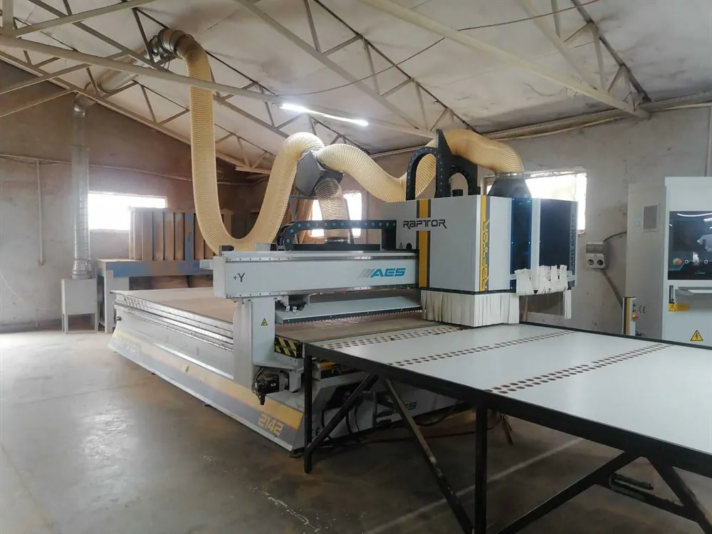 AES Raptor 2142 CNC Nesting Makinesi (2021) — 3/8