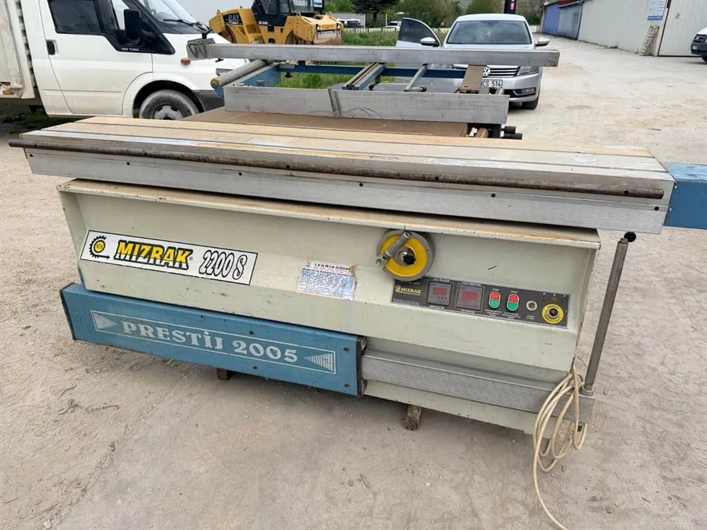 Mizrak Prestij 2200 S Çizicili Yatar Daire Kesim Makinesi (2005) — 2/6