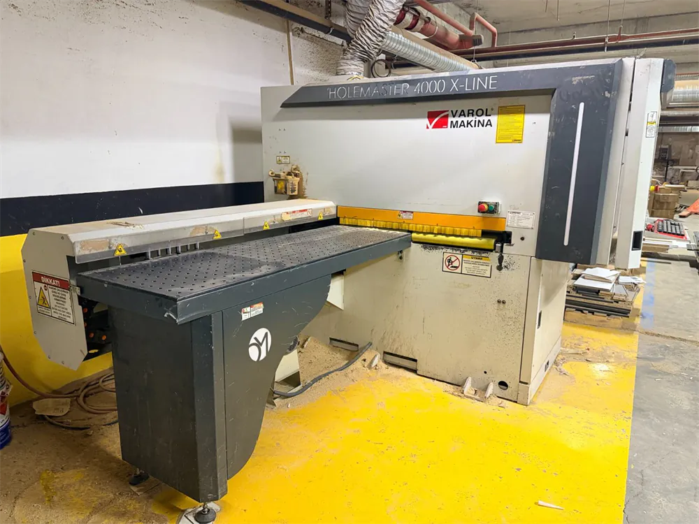 Omaksan Holemaster 4000 Xline CNC Delik Makinesi (2018) — 2/7