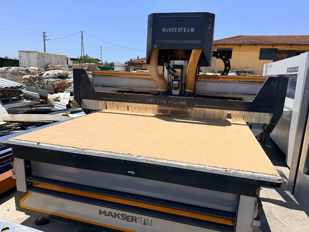Makser Makine Proline 2136 Düz Tabla CNC Makinesi (2021) — 3/9