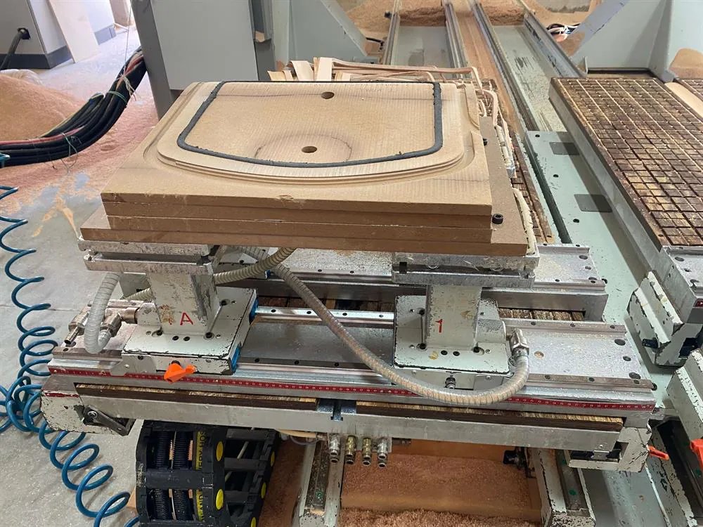 Pade Uni 5 Spin CNC Router (2005) — 11/13