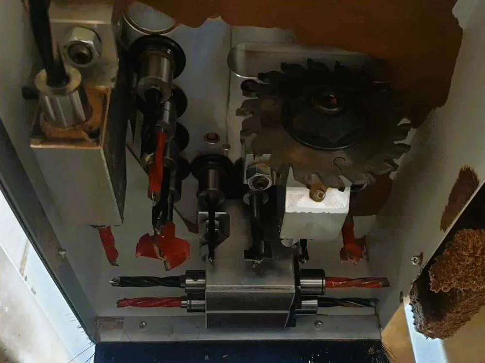Omaksan Holemaster 4000 X-Line CNC Delik Makinesi (2021) — 6/8