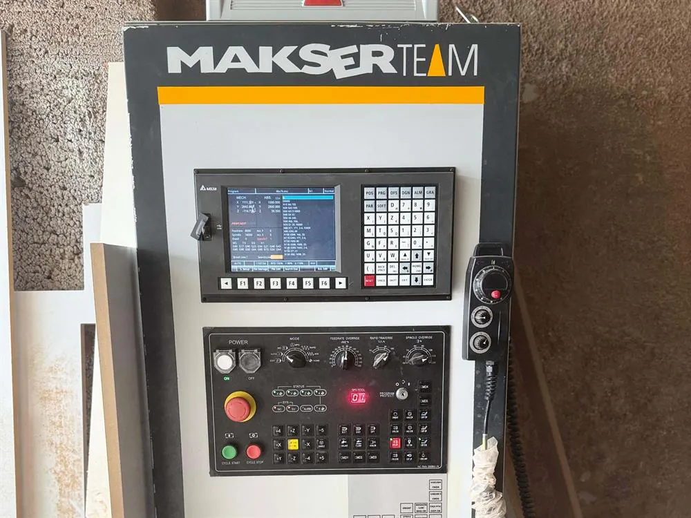 Makser Makine 2136 Premium Düz Tabla CNC Makinesi (2024) — 16/20