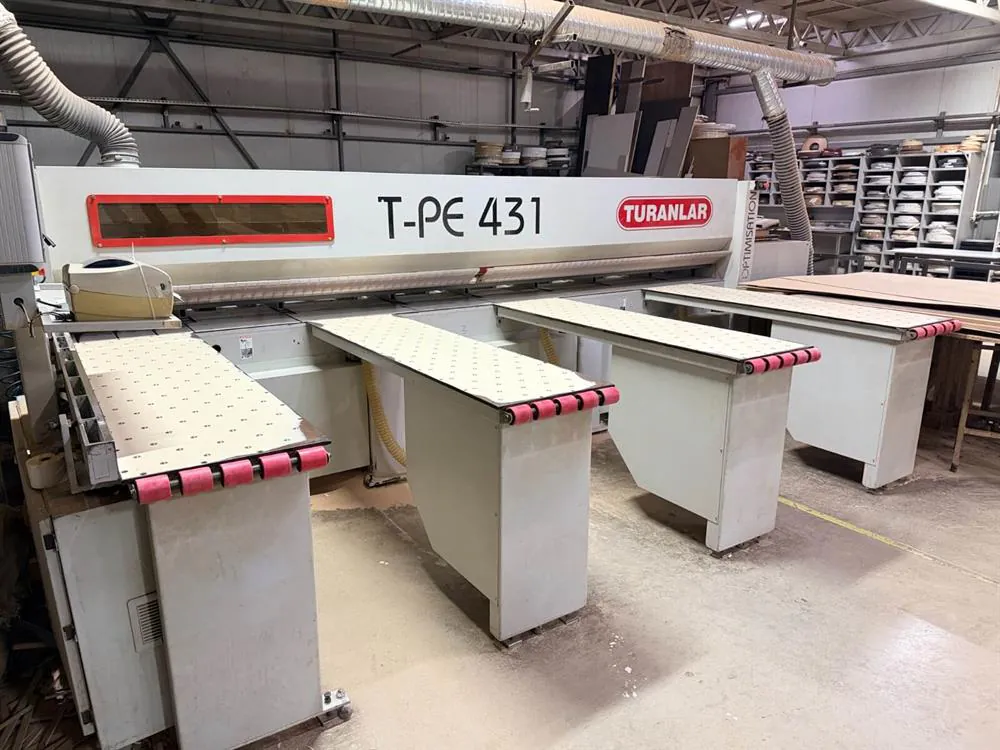 Turanlar T-PE 431 Önden Yüklemeli Panel Ebatlama Makinesi (2011) — 2/7