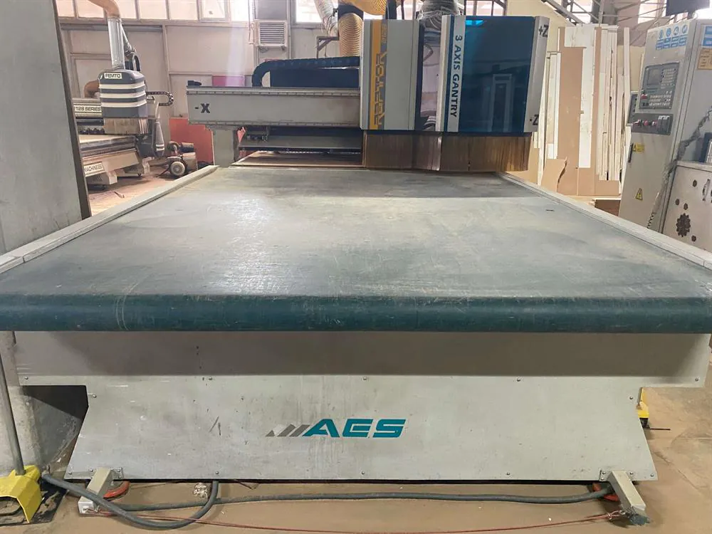 AES Raptor 2128 CNC Nesting Makinesi (2011) — 8/20