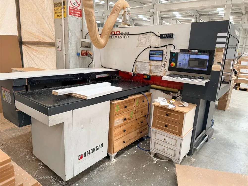 OMAKSAN 4000 X-Line Cnc Delik Makinesi (2020) — 3/12
