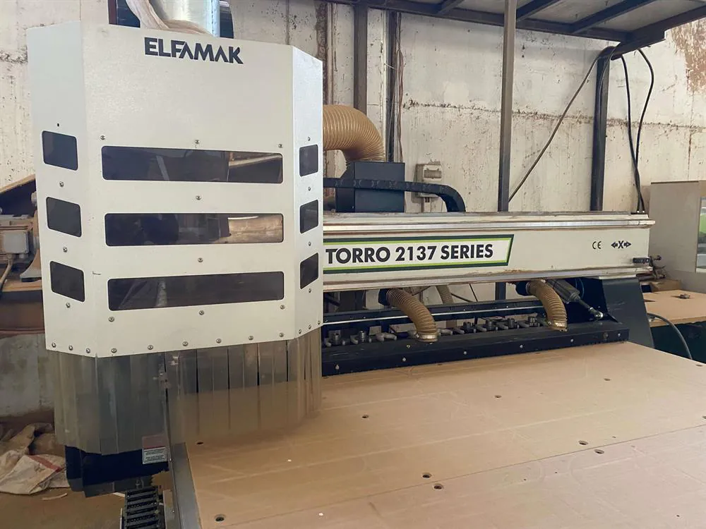 Elfamak Torro 2137 Düz Tabla CNC Router (2020) — 7/13