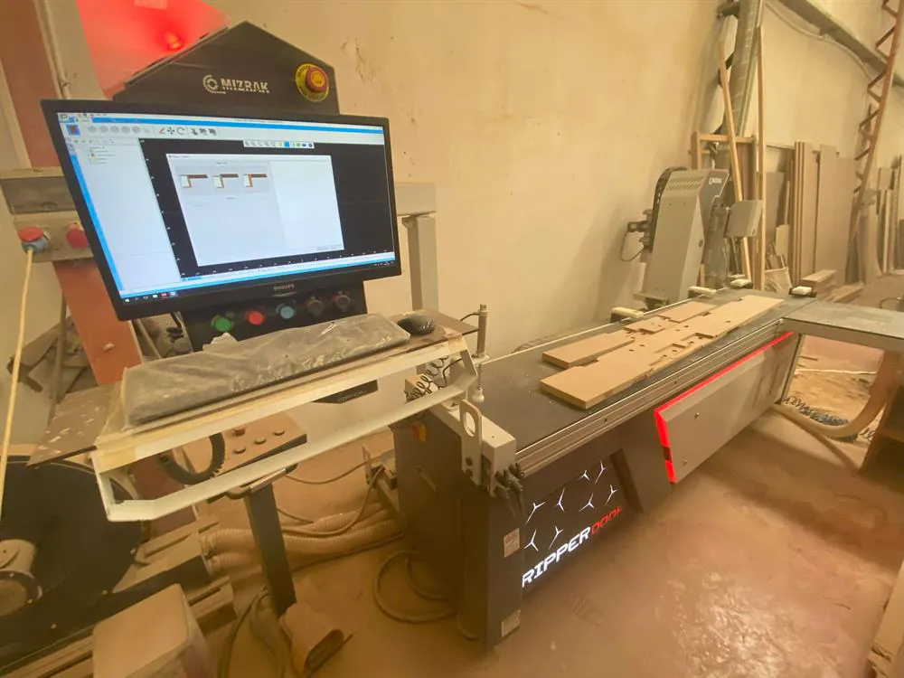 Mızrak Makine Mzk Ripper Door Kapı CNC Makinesi (2023) — 4/8