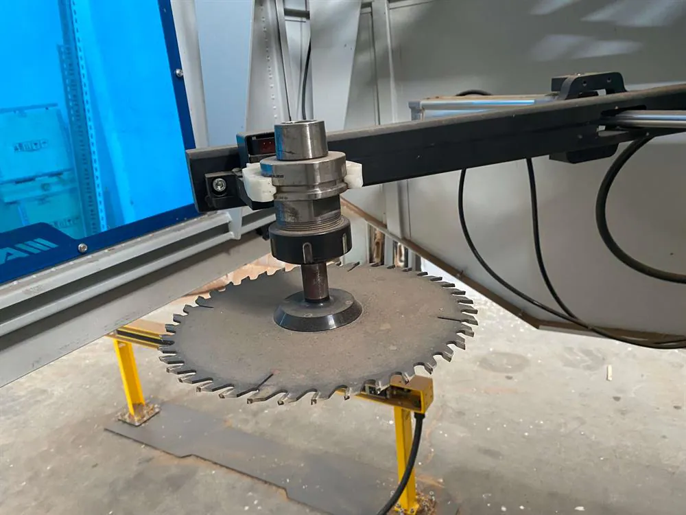 AES Vega 5X 1632 CNC Router (2021) — 11/12