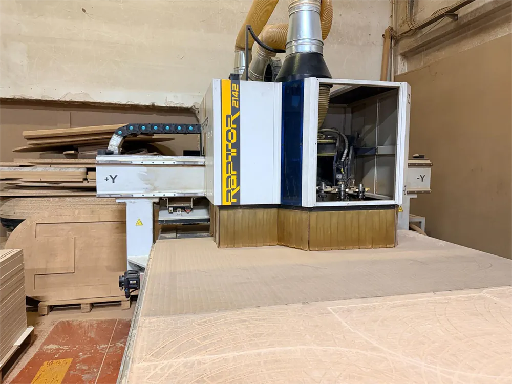 AES Raptor 2142 Düz Tabla CNC Router (2017) — 3/9