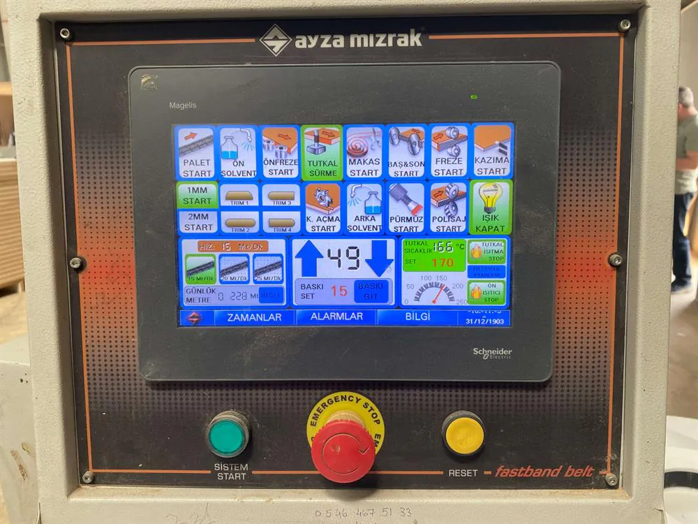 Ayza Mızrak Fastband Belt 720 Kenar Bantlama Makinesi (2015) — 3/13