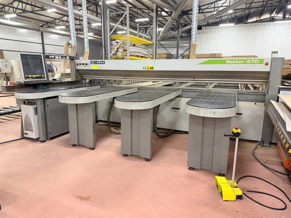 Biesse Sektor 470 Önden Yüklemeli Panel Ebatlama Makinesi (2012) — 2/8