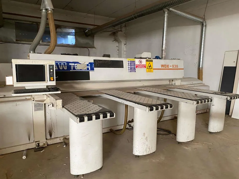 KDT Sawtech Wdx 838 Önden Yüklemeli Panel Ebatlama Makinesi (2014) — 4/10
