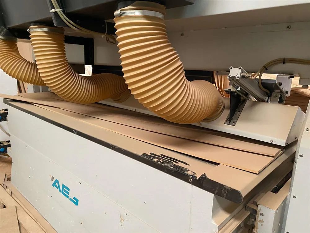 AES Raptor 2128 CNC Nesting Makinesi (2011) — 8/12