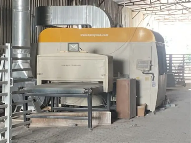 SPREYMAK Yüzey Boya Atım Boyama Makinesi (2019)