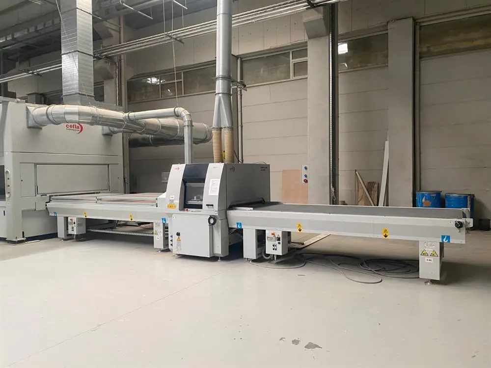 Cefla Ibotic RU2WB Boya Püskürtme ve UV Kurutma Makinesi (2013) — 2/17