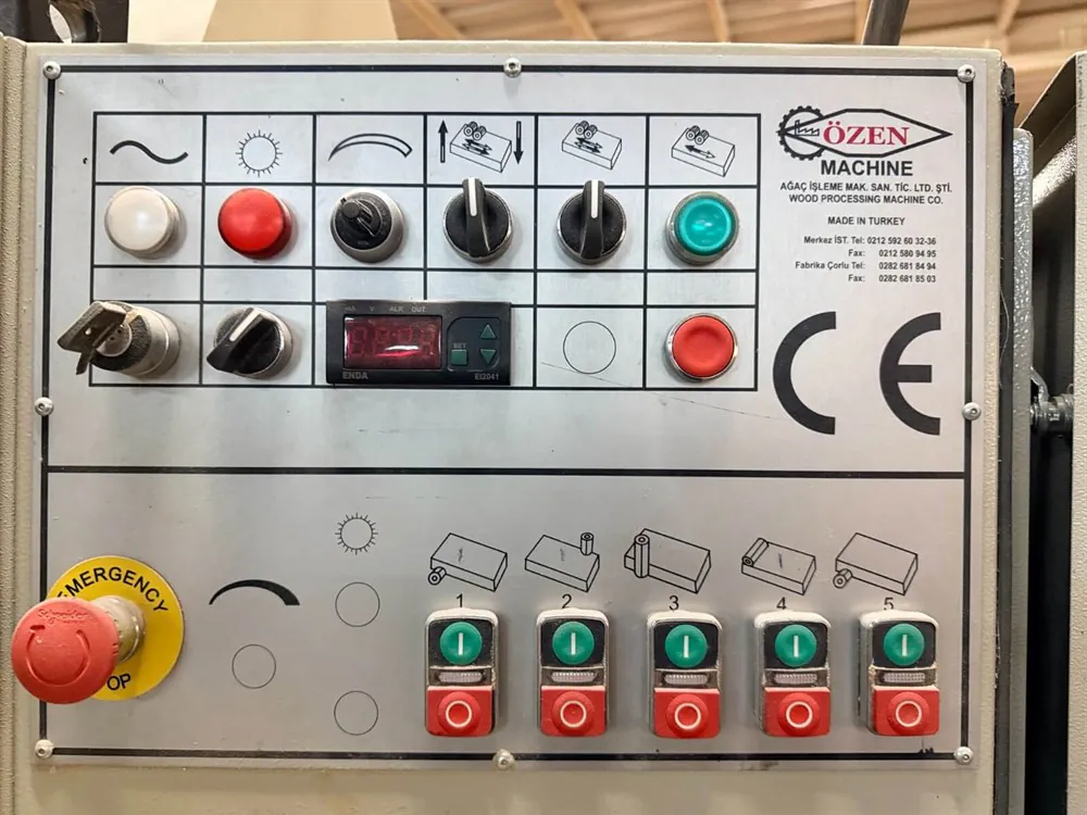 ÖZEN P20 Süper Gold Profil Çekme Makinesi — 11/11