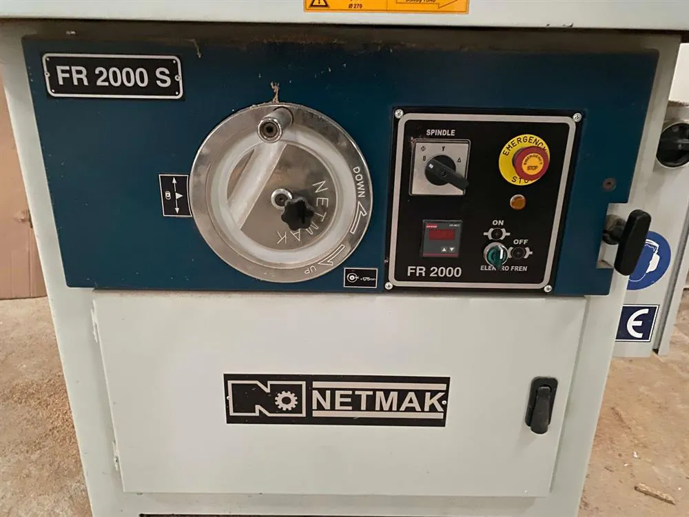 Netmak Fr 2000 S Freze Makinesi (2022) — 4/5