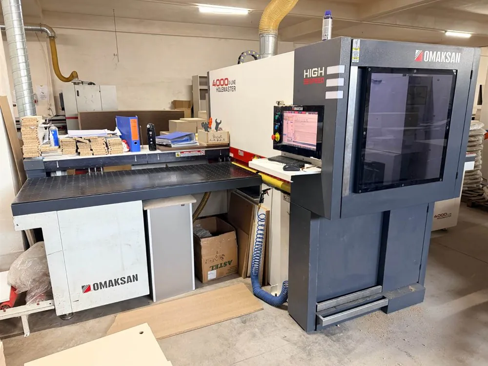 Omaksan 4000 X-Line CNC Delik Makinesi (2020) — 4/8