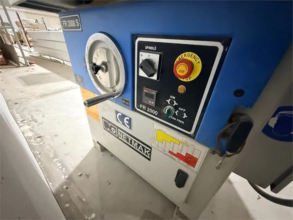 NETMAK FR 2000 S Robotlu Freze Makinesi (2017) — 4/4