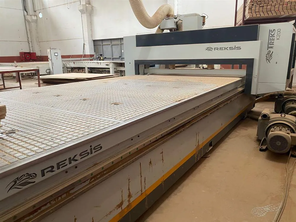 Reksis 2137 Treks K200 Düz Tabla CNC Makinesi (2021) — 8/16