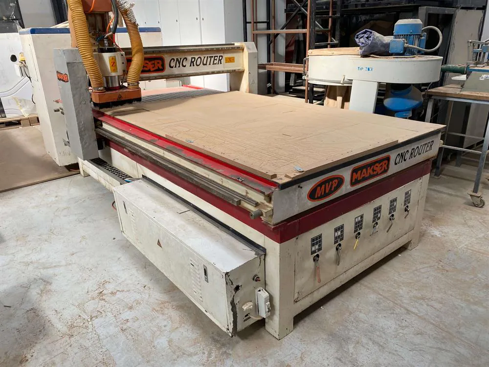 Makser Makine 1325 Düz Tabla CNC Makinesi — 3/13