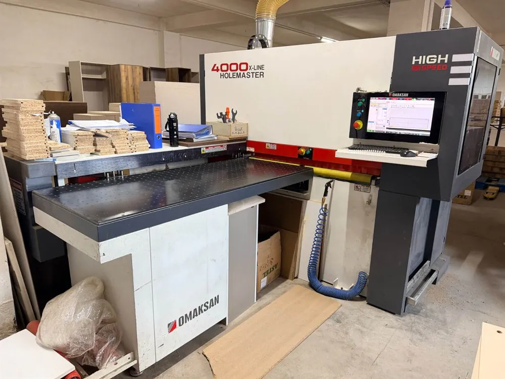Omaksan 4000 X-Line CNC Delik Makinesi (2020) — 2/8