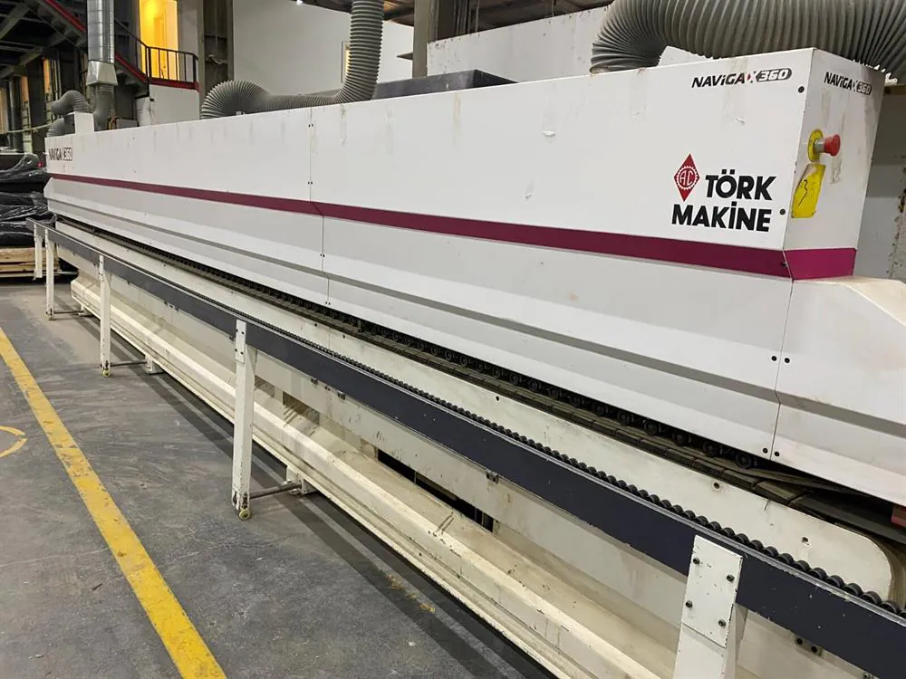 Törk Makine Naviga 360 Otomatik Kenar Bantlama Makinesi — 3/13