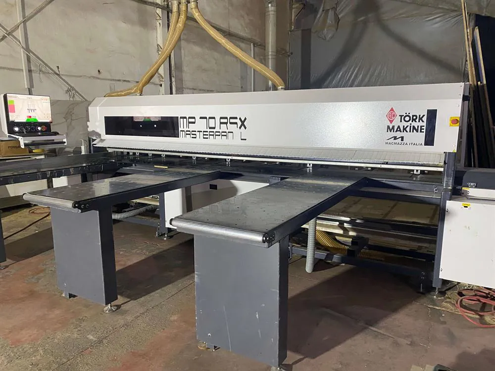 Törk Makine Mp 70 Rsx Önden Yüklemeli Panel Ebatlama Makinesi (2023) — 2/12