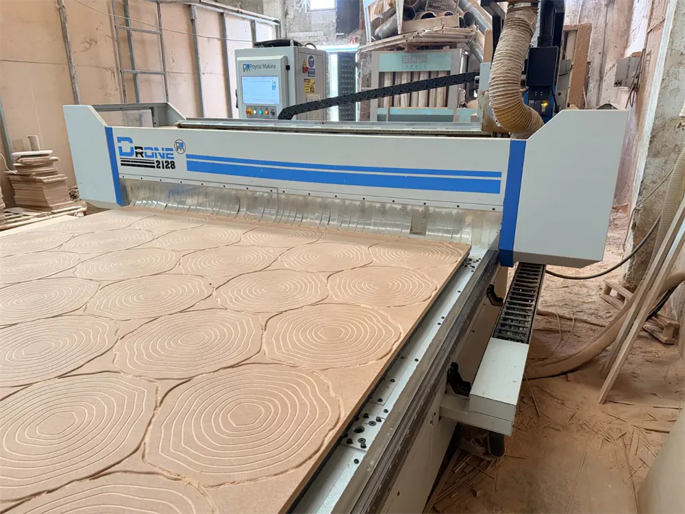 Poyraz Makina Drone 2128 Düz Tabla CNC Makinesi (2021) — 4/16