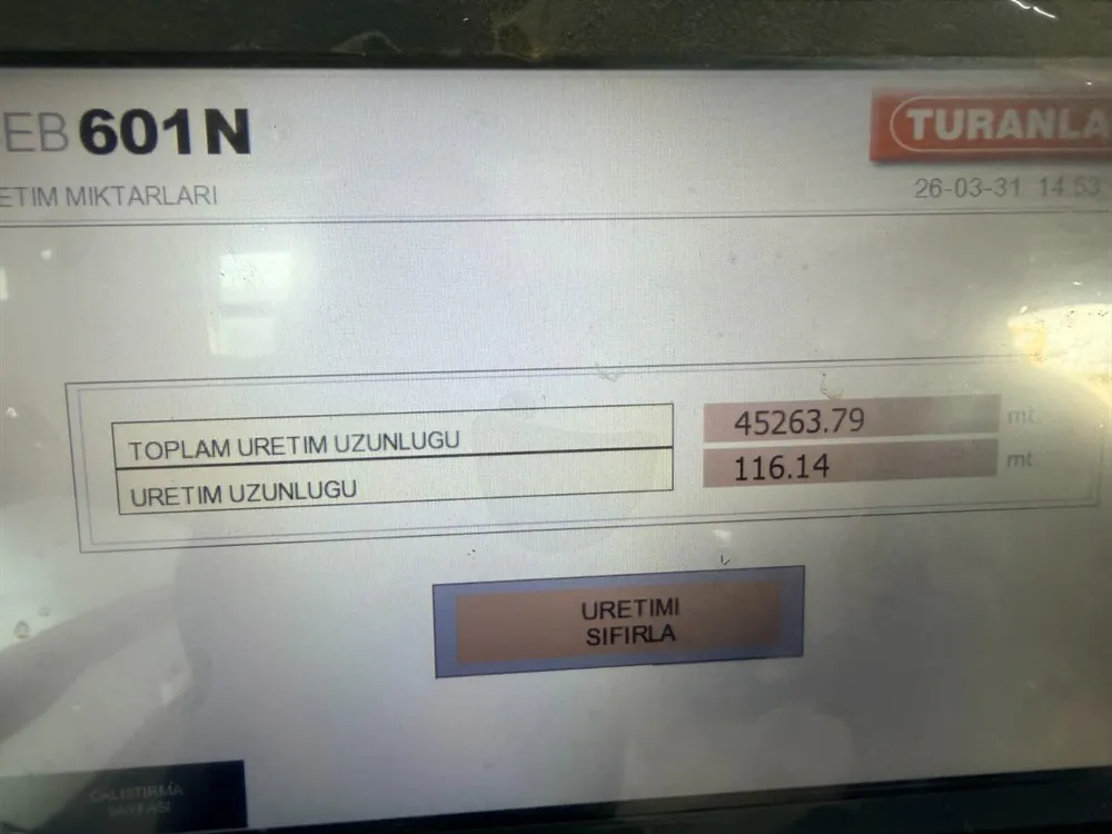 Turanlar 601 N Otomatik Kenar Bantlama Makinesi (2024) — 13/13