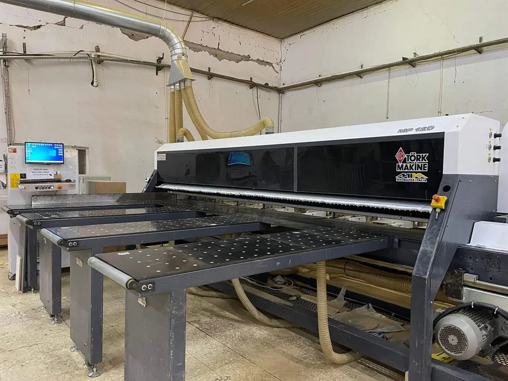 Törk Makine Mp 120 Önden Yüklemeli Panel Ebatlama Makinesi (2019) — 3/9