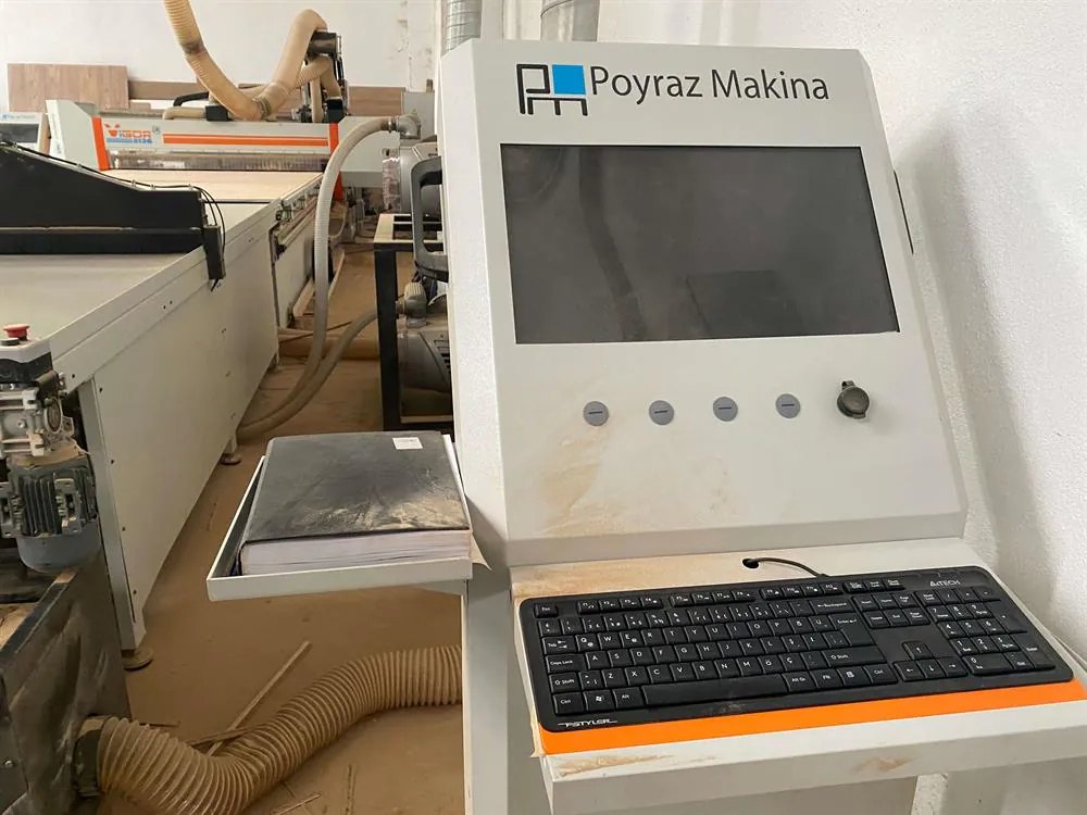 Poyraz Cnc Vigor 2136 CNC Nesting Makinesi (2022) — 9/21