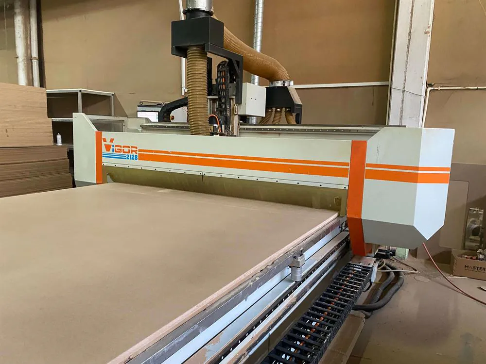 Poyraz Vigor 2128 Düz Tabla CNC Makinesi (2019) — 4/12