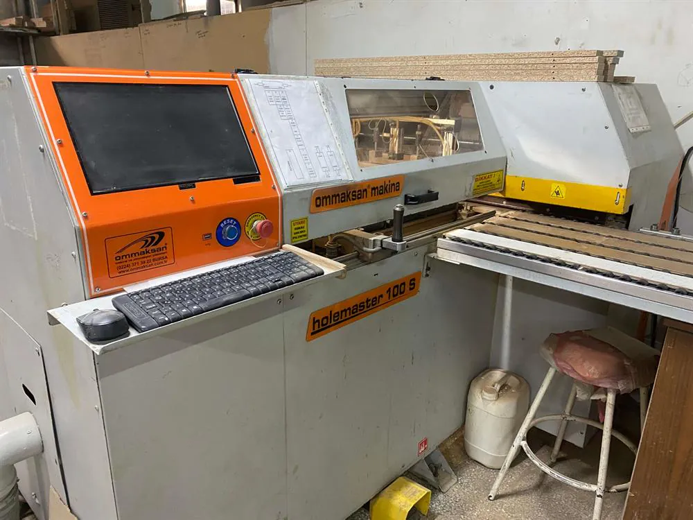 Omaksan 100's CNC Delik Makinesi — 5/9