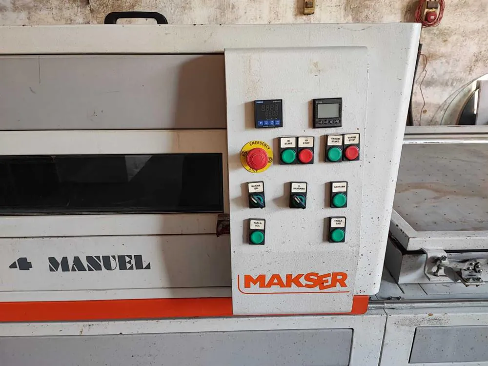 Makser Makine Multx WP 4 Otm Membran Pres Makinesi (2011) — 5/13