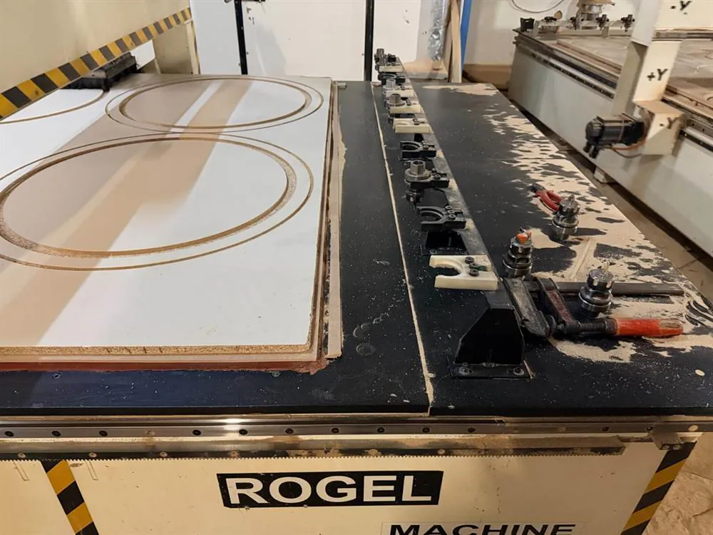 Rogel 2228 RW Düz Tabla CNC Makinesi (2019) — 6/11