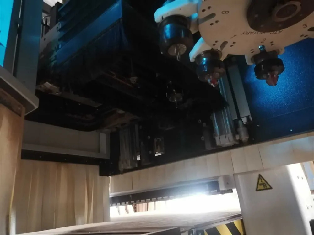 AES Raptor 2142 CNC Nesting Makinesi (2021) — 7/8