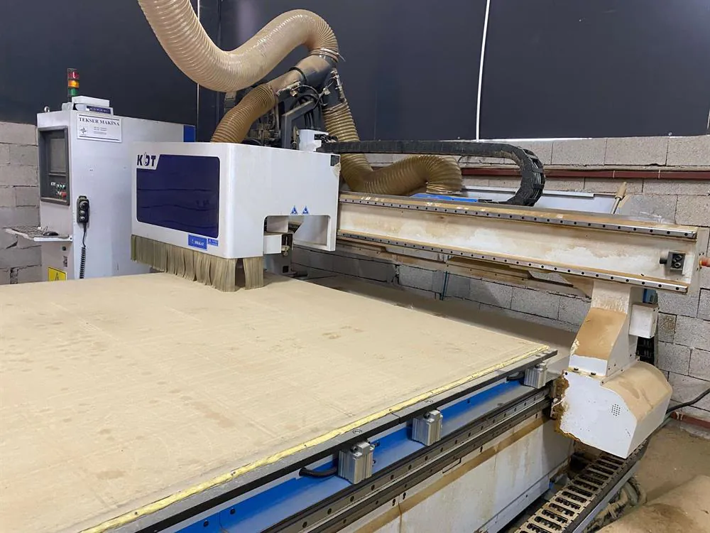 KDT Kn 2710 E Düz Tabla CNC Router (2020) — 4/16