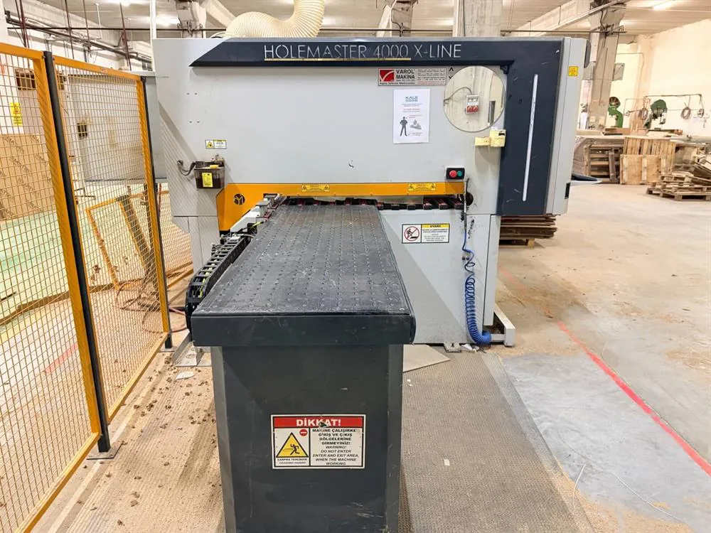 Omaksan Makine 4000 Xline CNC Delik Makinesi (2017) — 4/11