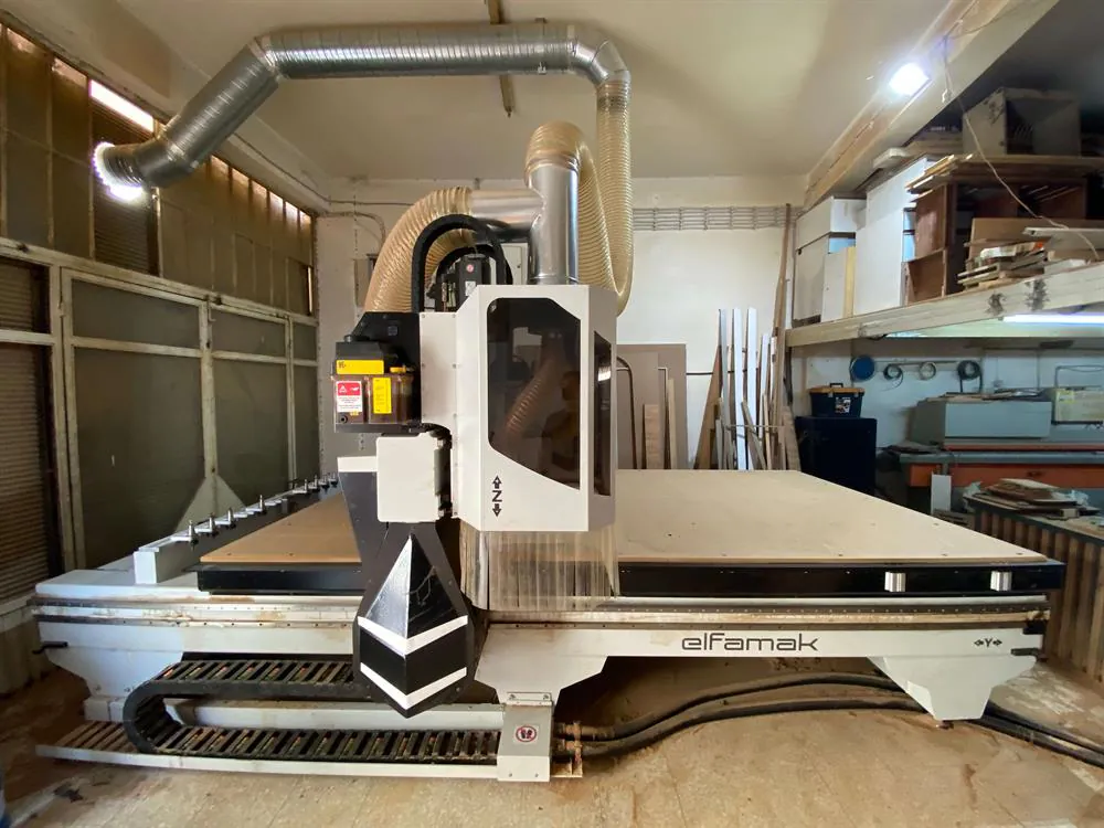 Elfamak Quadro 2137 Düz Tabla CNC Router (2023) — 6/18