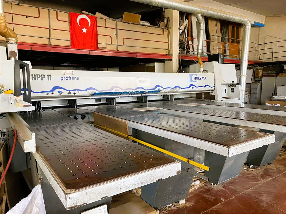 Homag Hpp 11 /43/L Profiline Panel Ebatlama Makinesi (2002) — 7/12