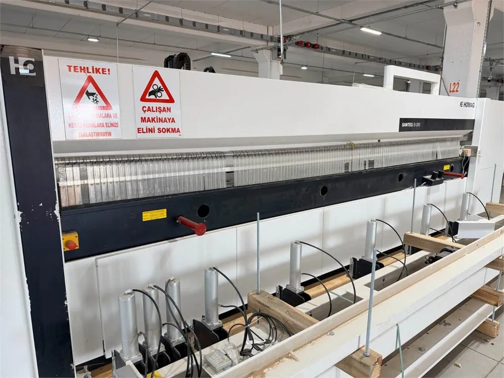 Homag Optimat Hpp 2004343 Önden Yüklemeli Panel Ebatlama Makinesi (2018) — 4/6