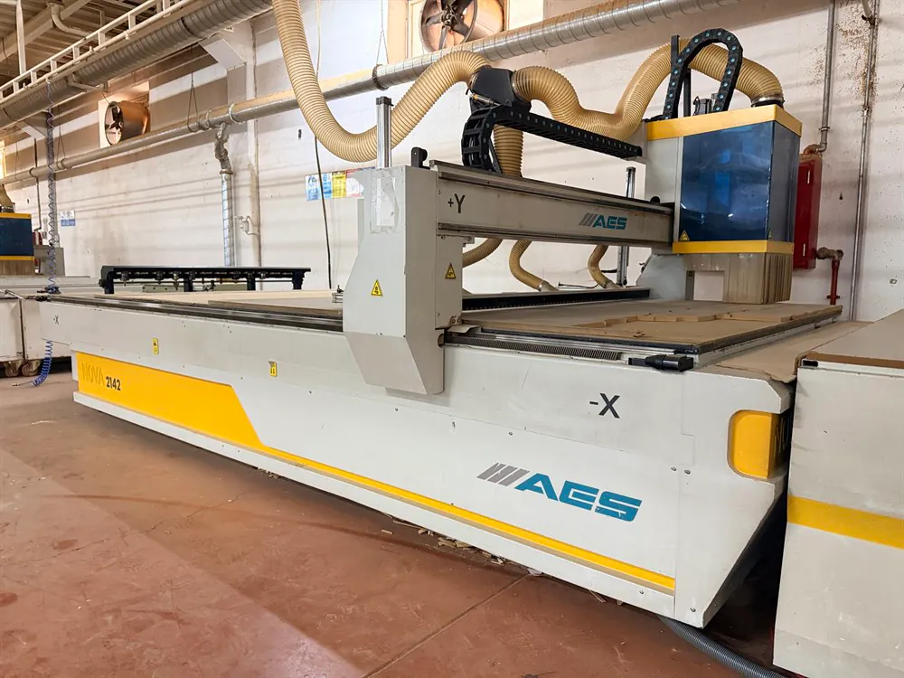 AES Nova 2142 CNC Router (2017) — 4/13