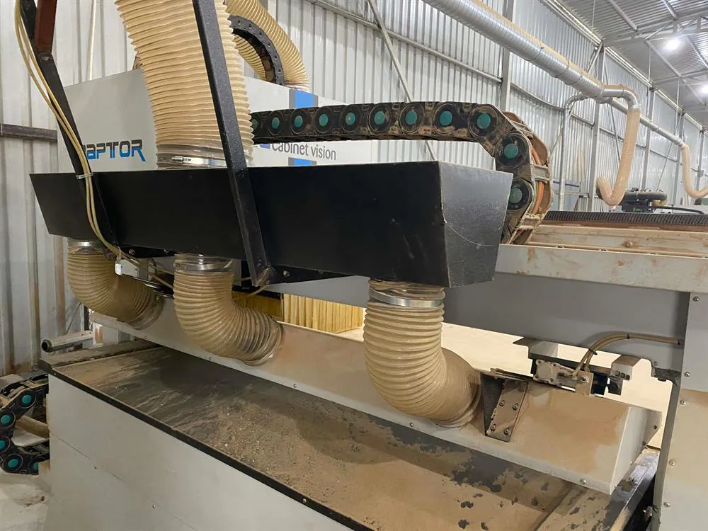 Aes Raptor 2142 Cabinet Vision Düz Tabla CNC Nesting Makinesi (2012) — 7/13