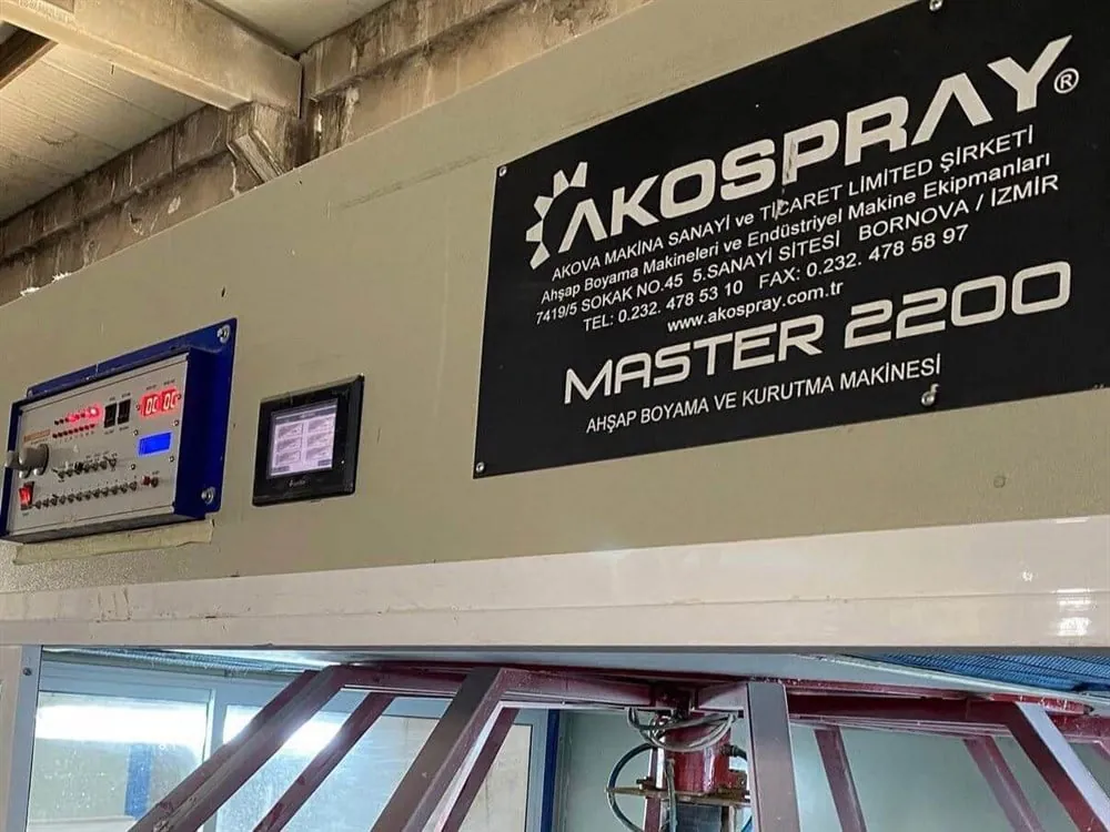 Akospray Master 2200 Boya Atım ve Kurutma Kabini — 5/11