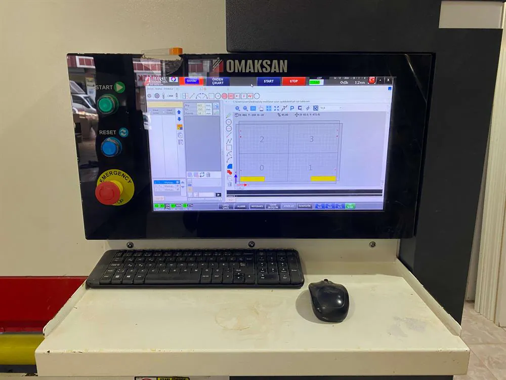 Omaksan Holemaster 4000 Xline Çoklu Delik Makinesi (2021) — 7/16