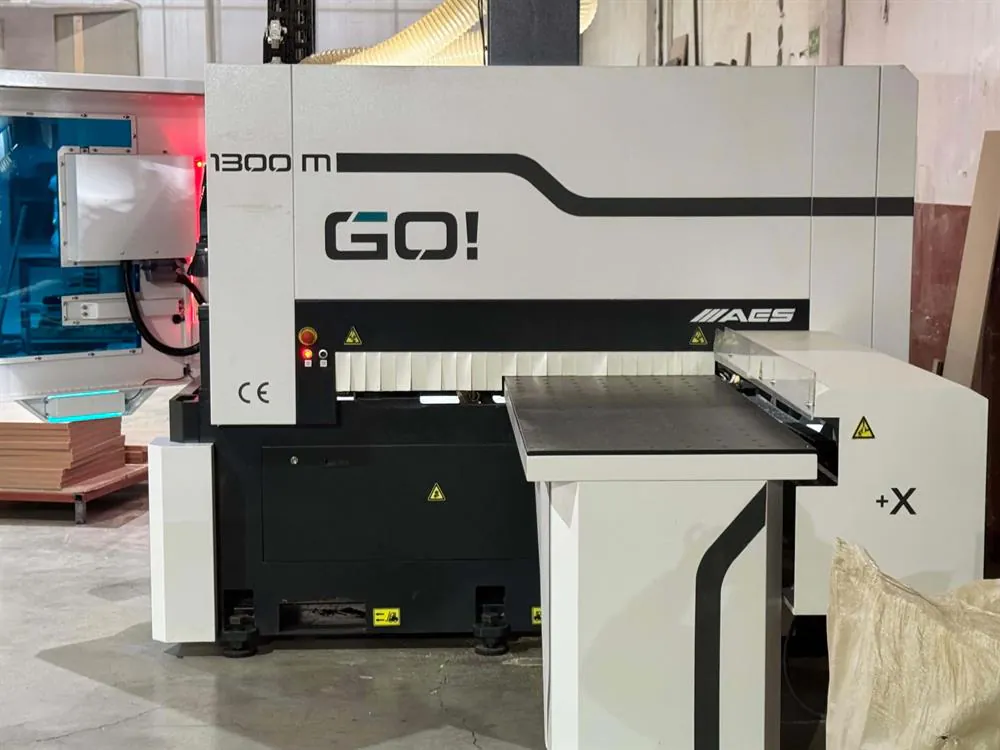 AES Go 1300-M CNC Delik Makinesi (2022) — 3/8