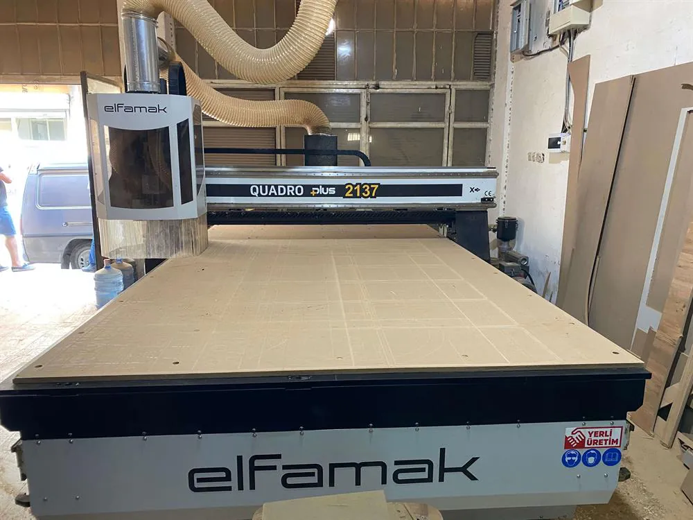 Elfamak Quadro 2137 Düz Tabla CNC Router (2023) — 2/18